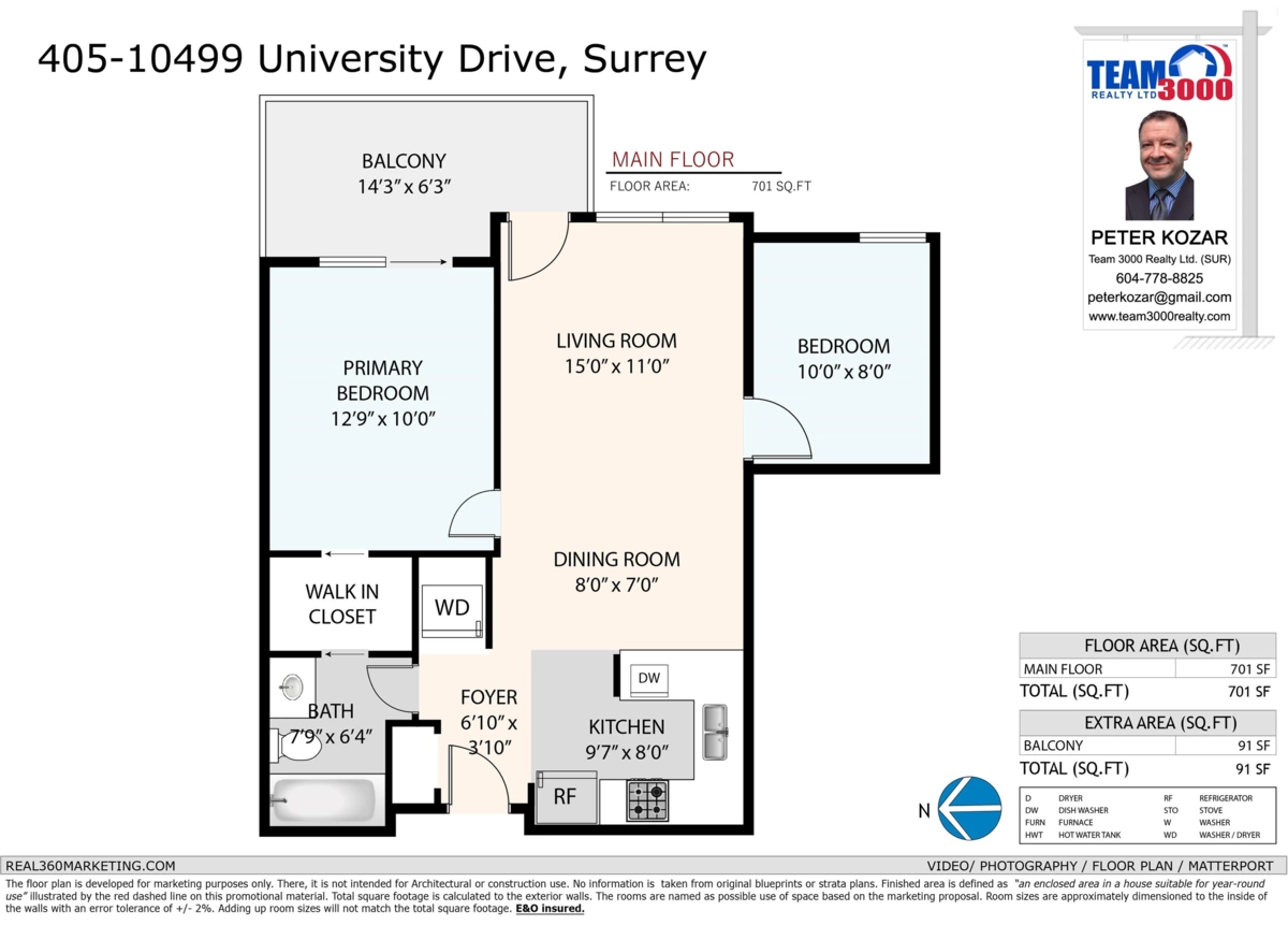 Neighborhood Park Photo Near 405 10499 University Drive, Surrey, BC