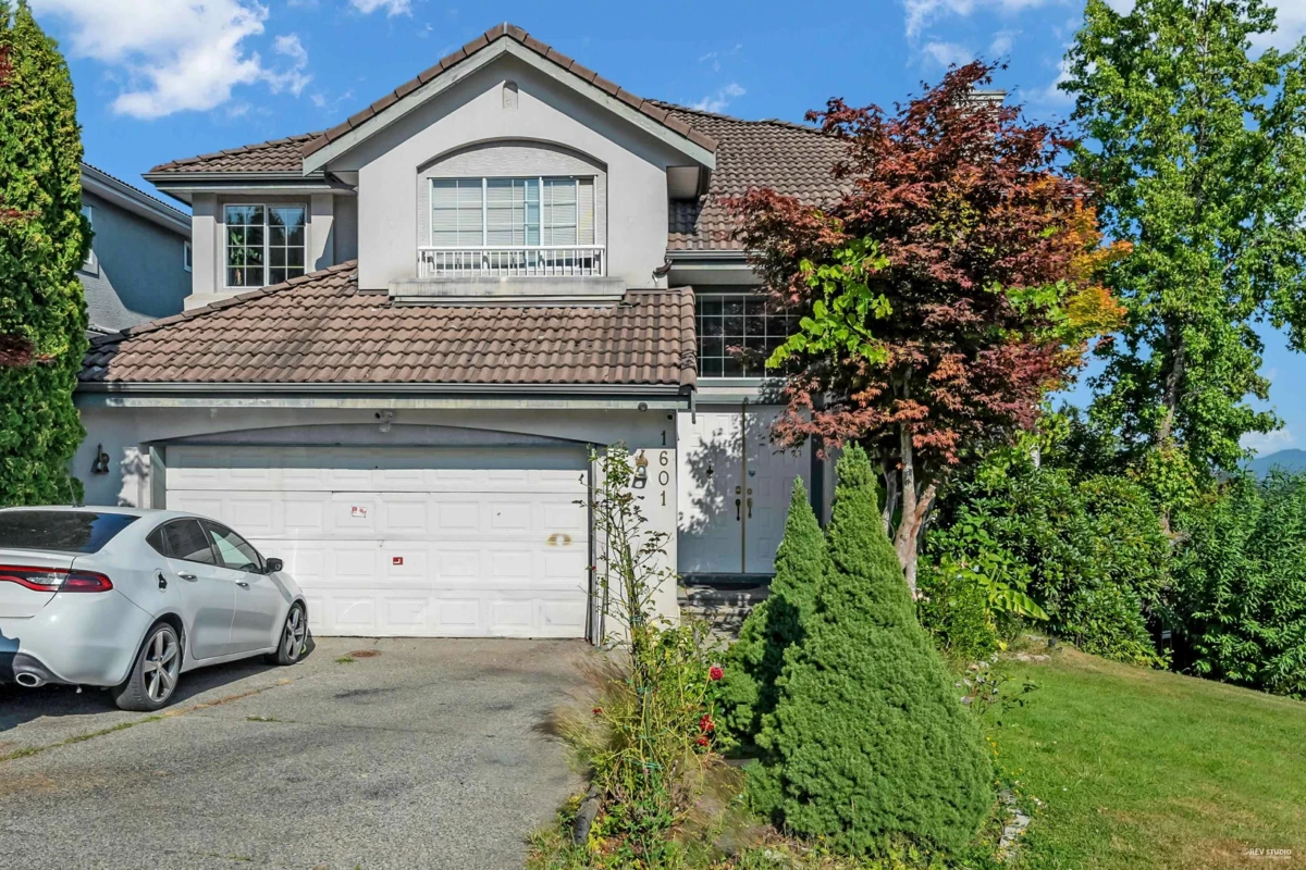 Exterior Front Photo of 1601 Pinetree Way, Coquitlam, BC