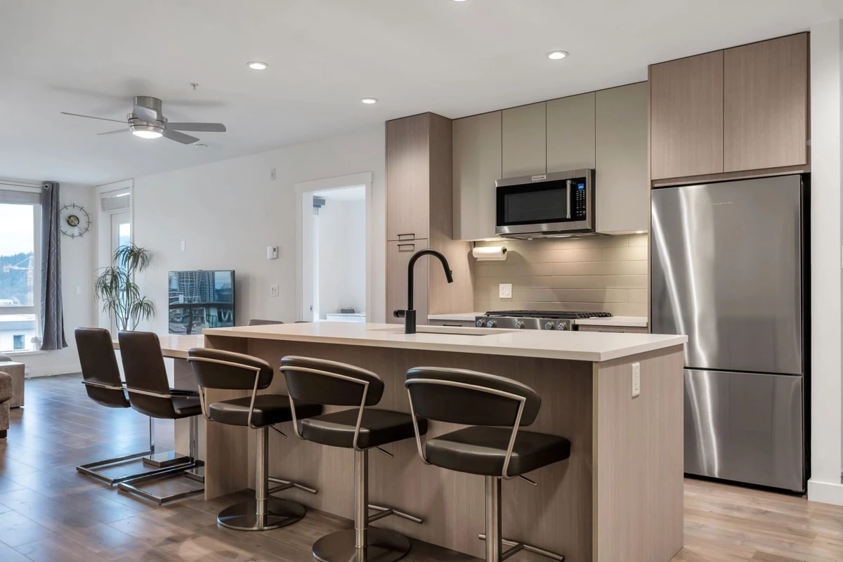 Dining Area Photo of 611 707 Como Lake Avenue, Coquitlam, BC