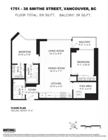 Fitness Center Photo Near 1751 38 Smithe Street, Vancouver, BC
