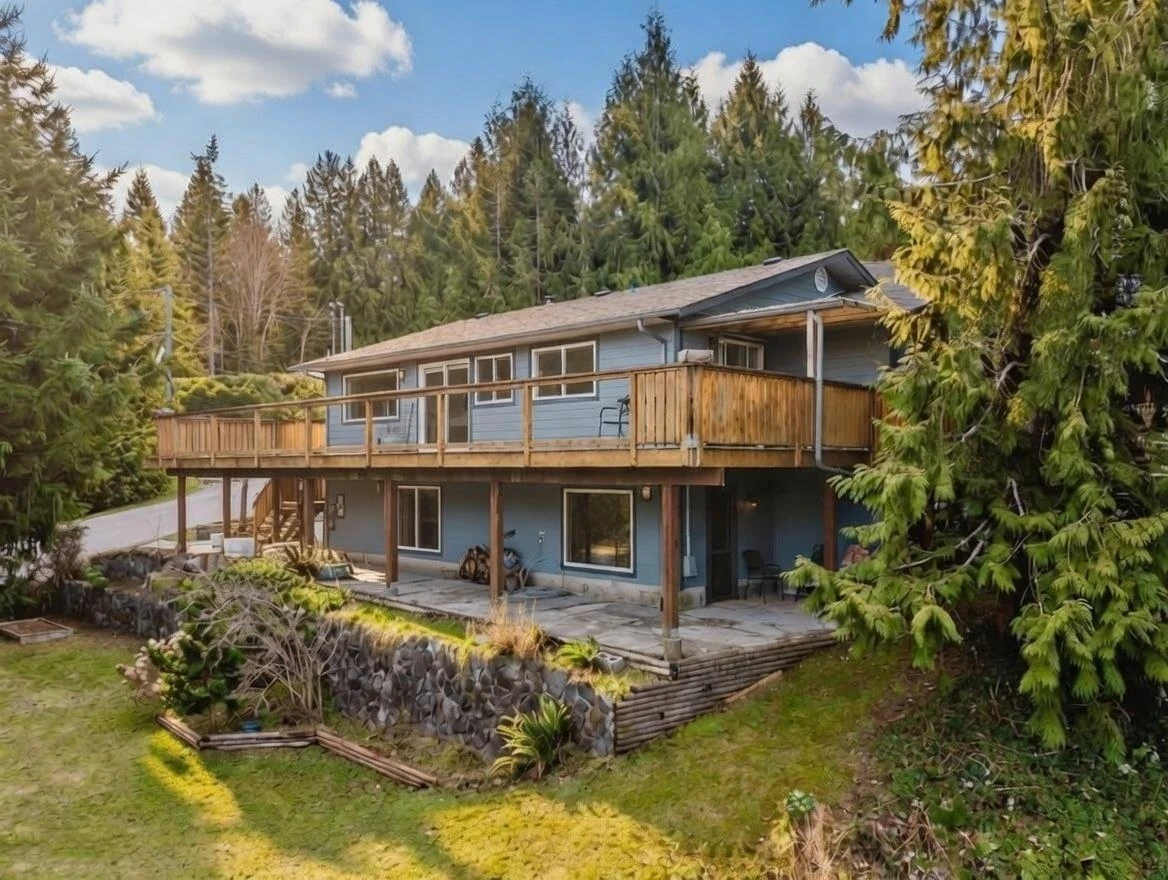 Exterior Rear Photo of 5808 Skookumchuk Road, Sechelt, BC