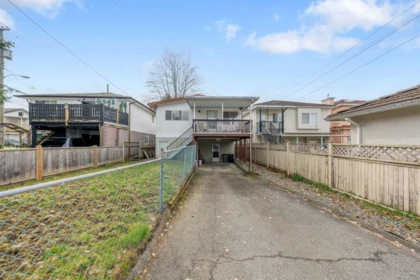 Aerial View of 1961 E 50th Avenue, Vancouver, BC