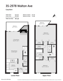 Loft / Bonus Room Photo of 35 2978 Walton Avenue, Coquitlam, BC