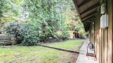 Aerial View of 4649 Clovelly Walk, West Vancouver, BC