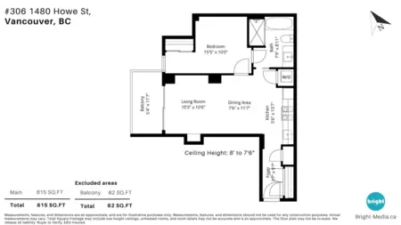 Hot Tub / Spa Photo of 306 1480 Howe Street, Vancouver, BC