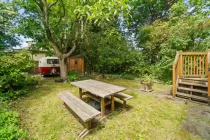 Aerial View of 6319 Sophia Street, Vancouver, BC