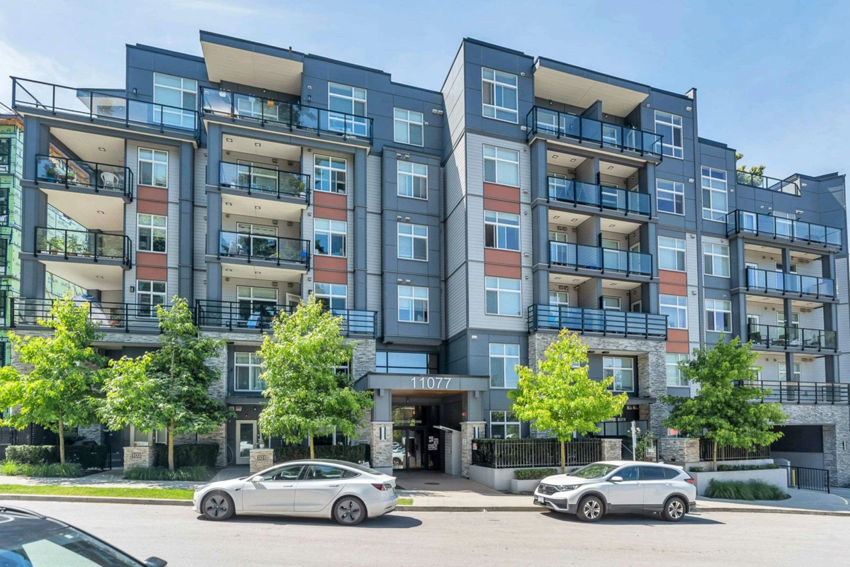 Exterior Rear Photo of 313 11077 Ravine Road, Surrey, BC
