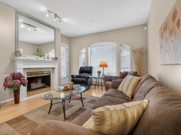 Living Room Photo of 513 5262 Oakmount Crescent, Burnaby, BC