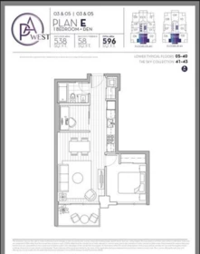 Office / Den Photo of 2805 13696 100 Avenue, Surrey, BC