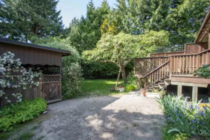 Backyard Photo of 6857 Laburnum Street, Vancouver, BC