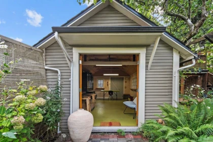 Aerial View of 1117 Semlin Drive, Vancouver, BC