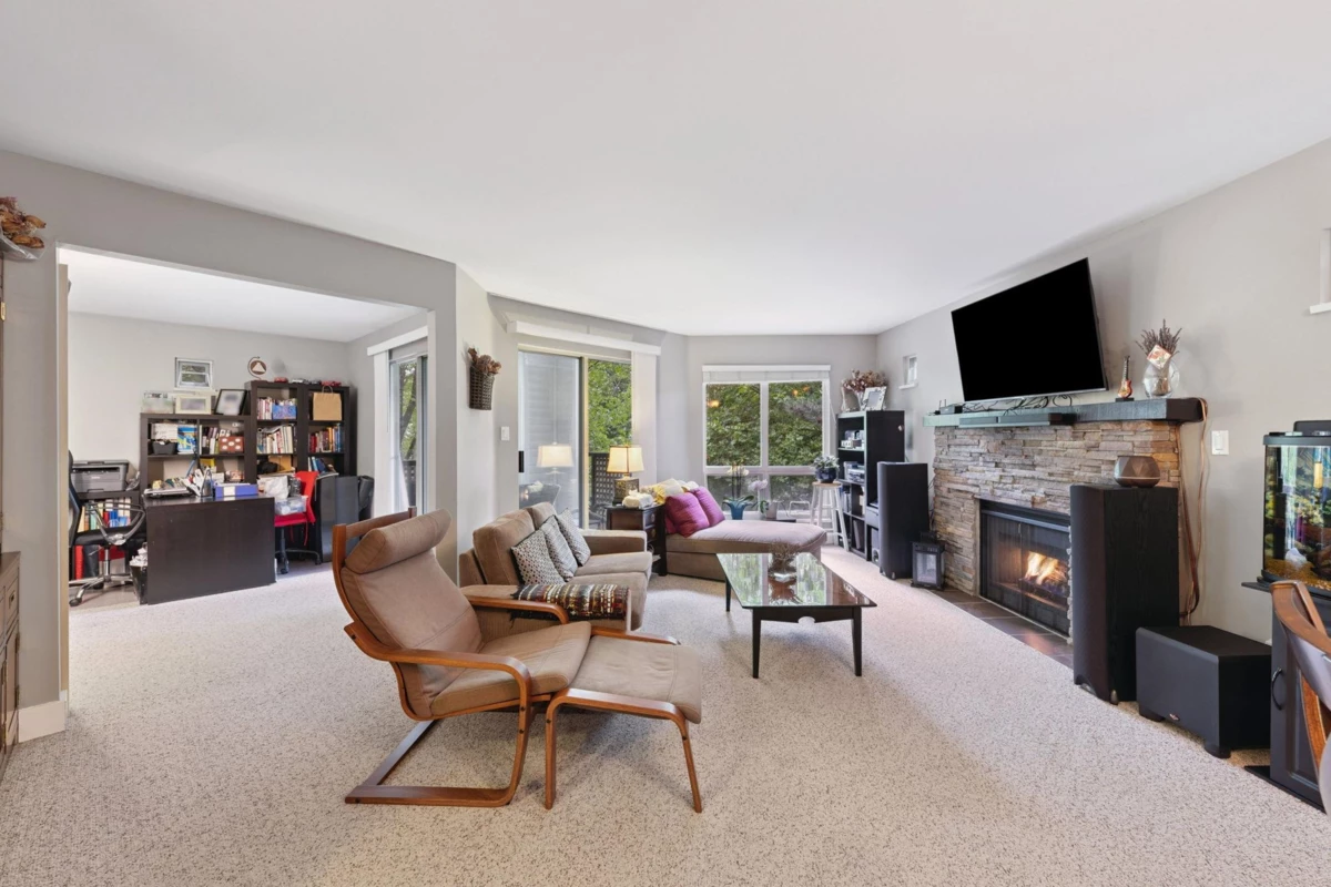 Family Room Photo of 206 7459 Moffatt Road, Richmond, BC