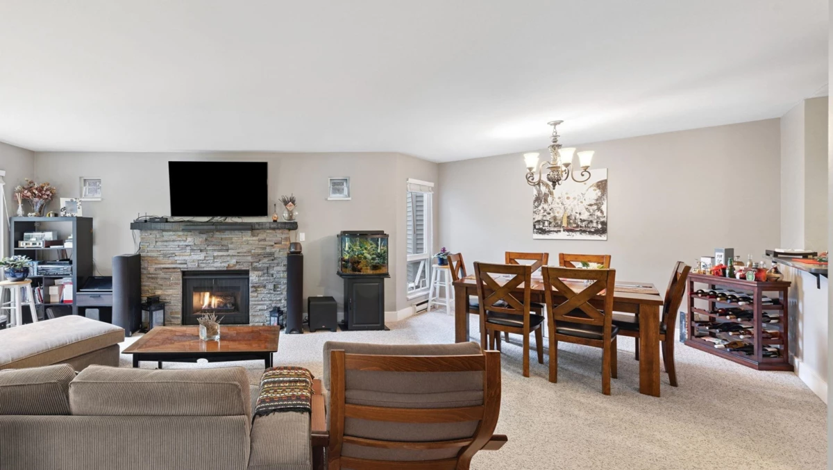 Living Room Photo of 206 7459 Moffatt Road, Richmond, BC