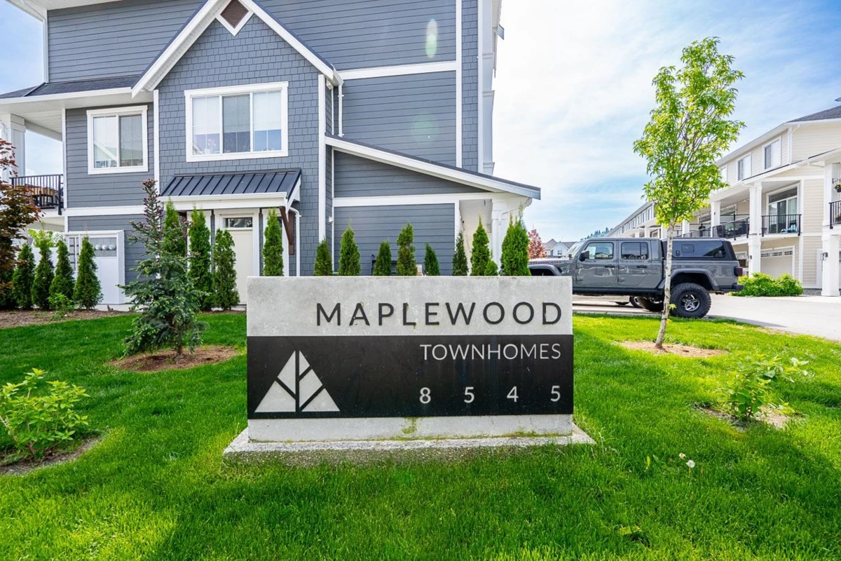 Exterior Rear Photo of 1 8545 Maplewood Road, Chilliwack, BC