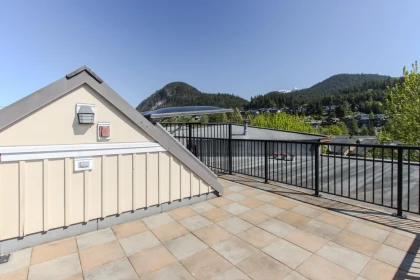 Outdoor Patio Photo of 318 41105 Tantalus Road, Squamish, BC