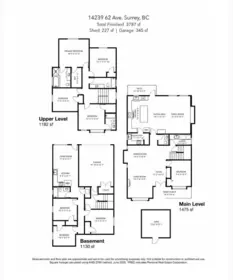 Aerial View of 14239 62 Avenue, Surrey, BC