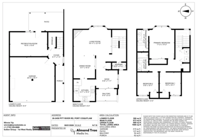 Staircase Photo of 26 2458 Pitt River Road, Port Coquitlam, BC