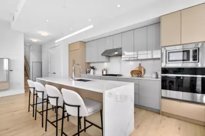 Kitchen Photo of 2505 3438 Sawmill Crescent, Vancouver, BC