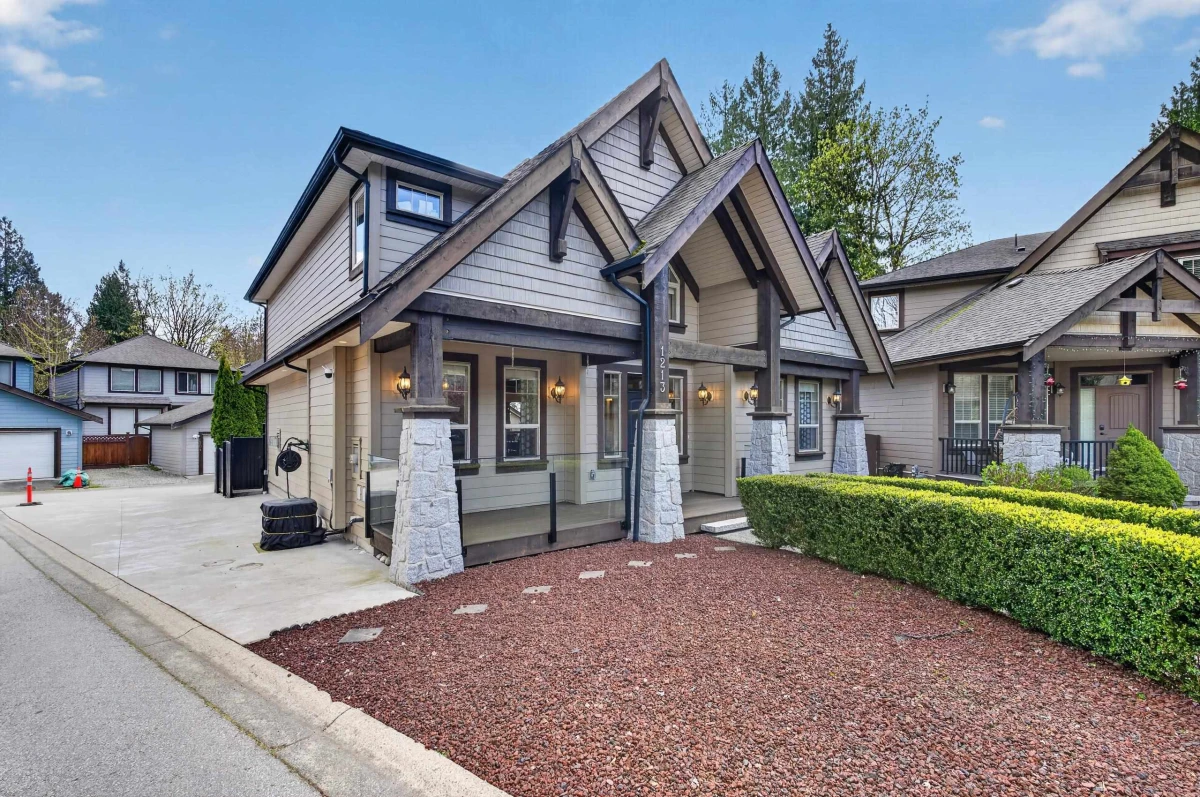 Exterior Rear Photo of 1213 Burkemont Place, Coquitlam, BC