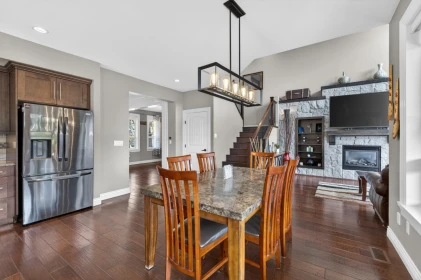 Breakfast Nook Photo of 1213 Burkemont Place, Coquitlam, BC