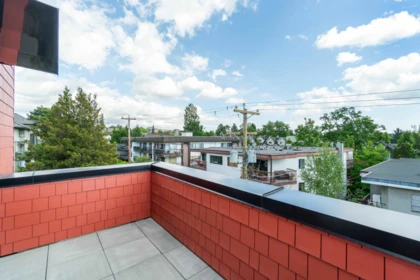 Outdoor Deck Photo of 122 1552 E 3rd Avenue, Vancouver, BC