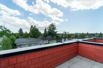 Outdoor Patio Photo of 122 1552 E 3rd Avenue, Vancouver, BC