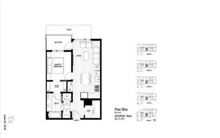 Basement Recreation Room Photo of 310 3018 ST GEORGE STREET, Port Moody BC V3H 2H7
