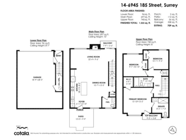 Outdoor Patio Photo of 14 6945 185 Street, Surrey, BC