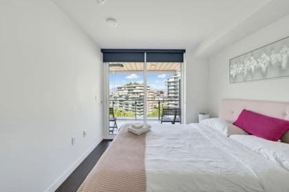 Primary Bedroom Photo of 1207 1768 Cook Street, Vancouver, BC