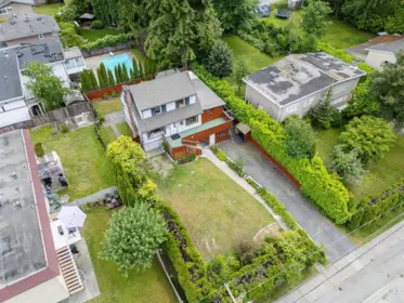 Aerial View of 3554 Hastings Street, Port Coquitlam, BC