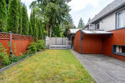Backyard Photo of 3554 Hastings Street, Port Coquitlam, BC