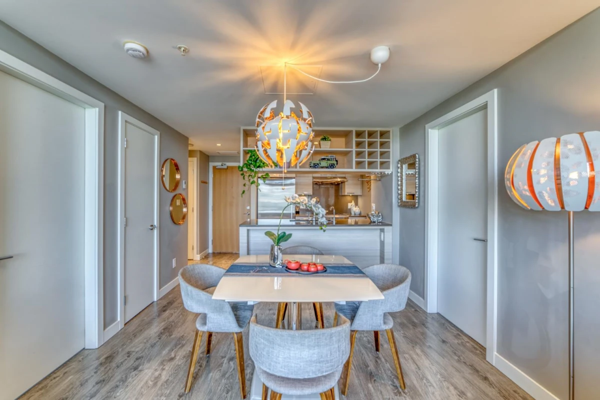 Living Room Photo of 1808 6188 No. 3 Road, Richmond, BC