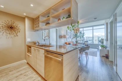 Kitchen Island Photo of 1808 6188 No. 3 Road, Richmond, BC