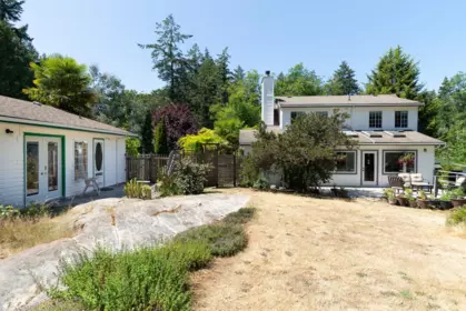 Backyard Photo of 504 Bayview Drive, Mayne Island, BC