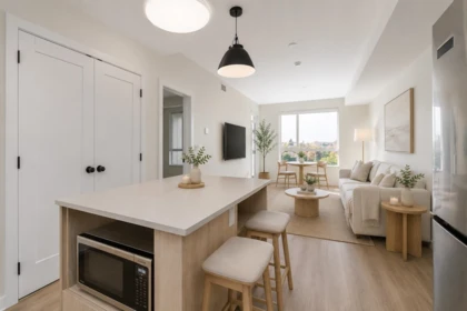 Kitchen Island Photo of 401 27215 Aldergrove Town Centre Drive, Langley, BC