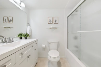 Powder Room Photo of 305 1050 Howie Avenue, Coquitlam, BC