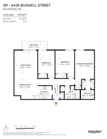 Loft / Bonus Room Photo of 101 6420 Buswell Street, Richmond, BC