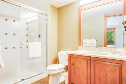 Guest Bathroom Photo of 303G2 4653 Blackcomb Way, Whistler, BC