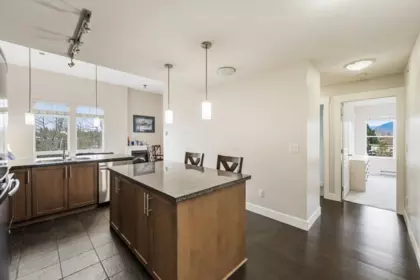 Kitchen Island Photo of 406 12283 224 Street, Maple Ridge, BC