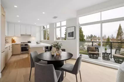 Kitchen Island Photo of 302 5005 Ash Street, Vancouver, BC