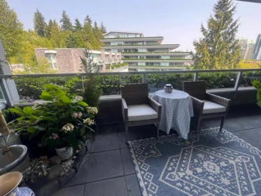 Outdoor Patio Photo of 402 866 Arthur Erickson Place, West Vancouver, BC