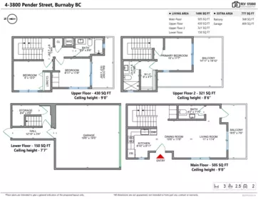 Hot Tub / Spa Photo of 4 3800 Pender Street, Burnaby, BC