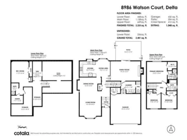 8986 Watson Court, Delta, BC, Delta — Single Family Residence for sale