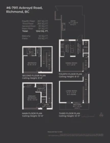 6 7911 Ackroyd Road, Richmond, BC, Richmond — Townhouse for sale