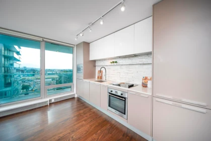 Kitchen Island Photo of 904 8131 Nunavut Lane, Vancouver, BC