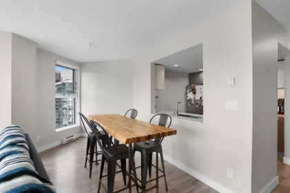 Kitchen Island Photo of 2705 1323 Homer Street, Vancouver, BC