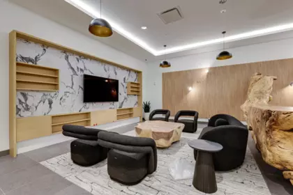 Basement Recreation Room Photo of 663 422 E 3rd Street, North Vancouver, BC