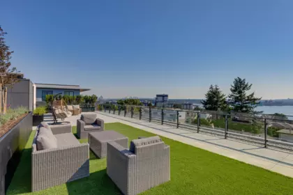 Outdoor Deck Photo of 663 422 E 3rd Street, North Vancouver, BC