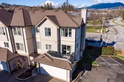 Aerial View of 20 2488 Pitt River Road, Port Coquitlam, BC