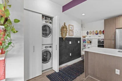 Laundry Room Photo of 313 5981 Gray Avenue, Vancouver, BC